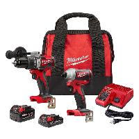 Milwaukee M18 Brushless Hammer Drill/Impact Combo 