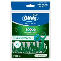 75-Count Oral-B Complete Glide Floss Picks (Mint) 