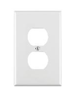 Leviton 1-Gang Midway Nylon Wallplate (Various Col