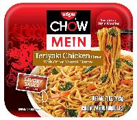 8-Pack 4-Oz Nissin Chow Mein Microwavable Trays (T
