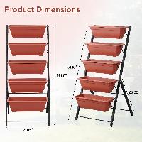 Ainfox Vertical Garden Bed,Elevated Garden Bed wit