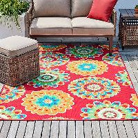 Sonoma Goods For Life Floral Medallion Indoor/Outd