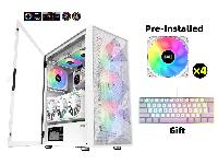 SAMA 3509 Open Door Tempered Glass ATX Mid Tower G