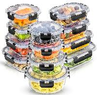 JoyJolt JoyFul 24pc(12 Airtight, Freezer Safe Food