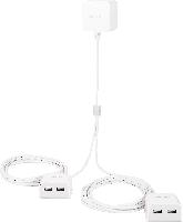 Philips 24W Twin USB Charger, 16 Ft. Splitter Powe