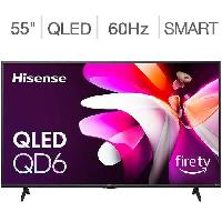 Hisense 55″ QD6 Series 4K UHD QLED Smart TV 