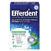 [S&S] $2.52: 90-Count Efferdent Anti-Bacterial