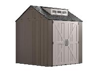 Rubbermaid Resin Outdoor Storage Shed w/ Floor (7 